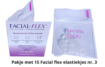 Facial Flex elastiekjes nr. 3